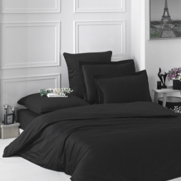 Комплект постельного белья Black satin